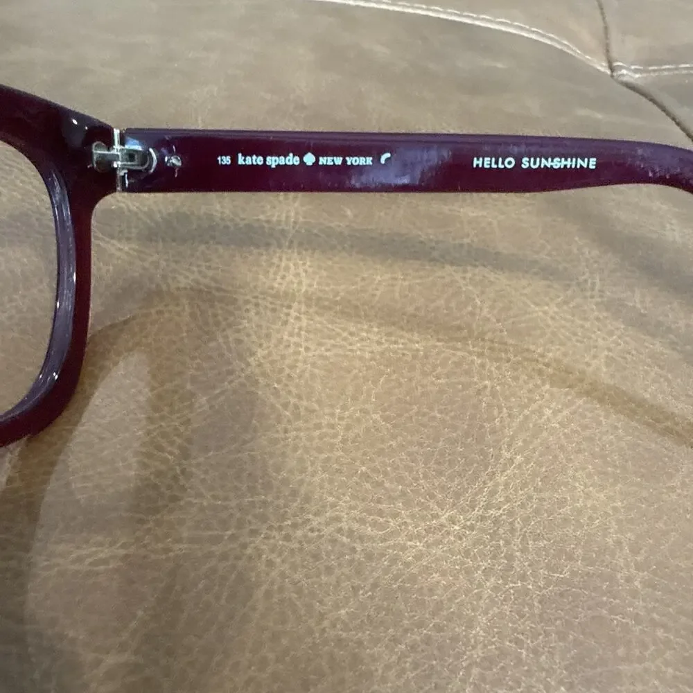 KATE SPADE NEW YORK KRISSY/S 0S1K BURGUNDY AUTHENTIC FRAMES ONLY 52-19